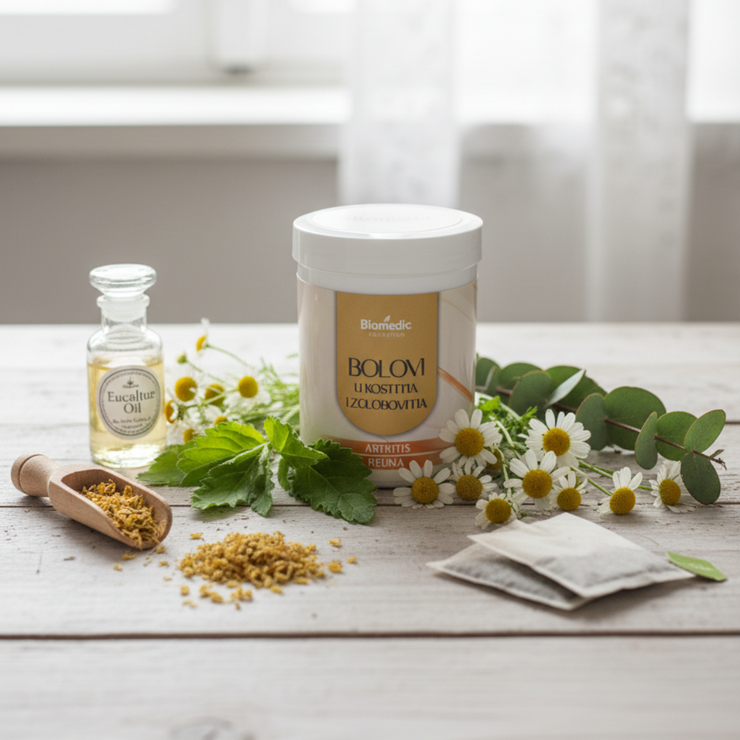 Gel za bolove u kostima i zglobovima, artritis i reumu 200ml